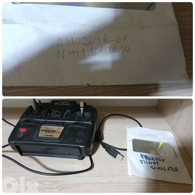 RC simulator plane and helis