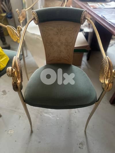 6 Antique dining chairs