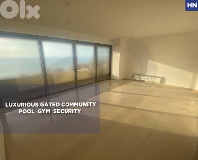 luxurious gated community, Pool ,Gym,Sahel Alma ساحل علما REF#HN132402