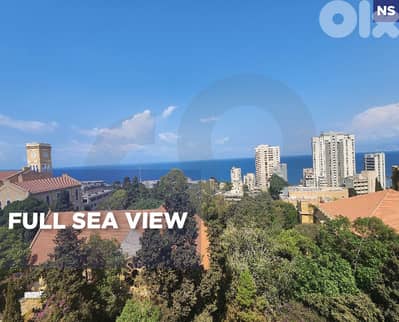 Office/prime location/full sea view-Beirut-Hamra/حمرا REF#NS126536