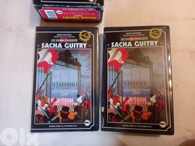 SI VERSAILLES M'ETAIT CONTE de SACHA GUITRY 2 VHS 1ere et 2ème époque