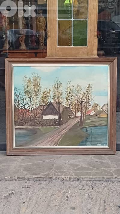 لوحة رسم زيتي