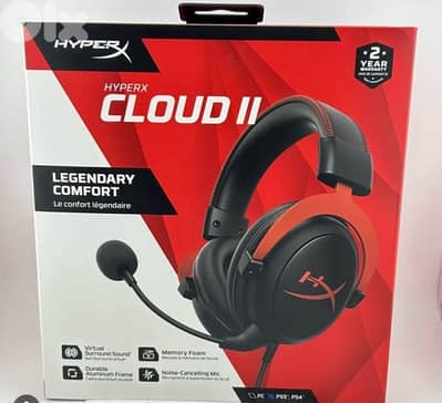 HyperX cloud II headphones