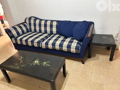 Living room - one sofa for 3 seaters and another single sofa