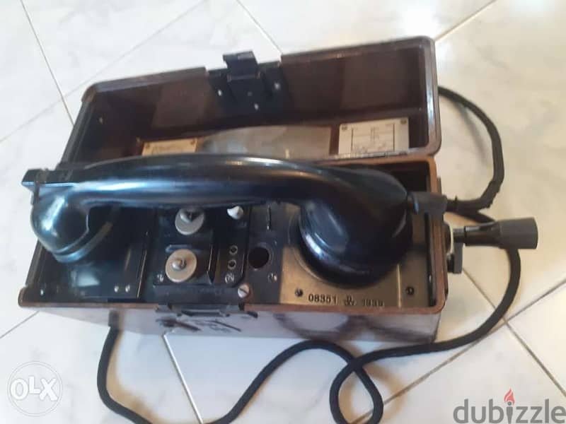 جهاز إتصال انتيك يعود لسنة 1939 الحرب العالمية الثانية 3