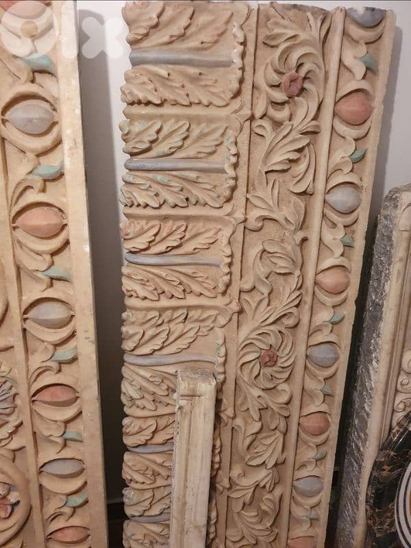 Set of 3 Decorative Architectural Relief Panels 2