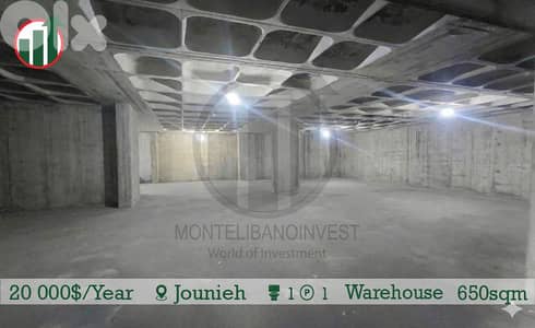 Warehouse for Rent in Jounieh in a Very prime Location!!!