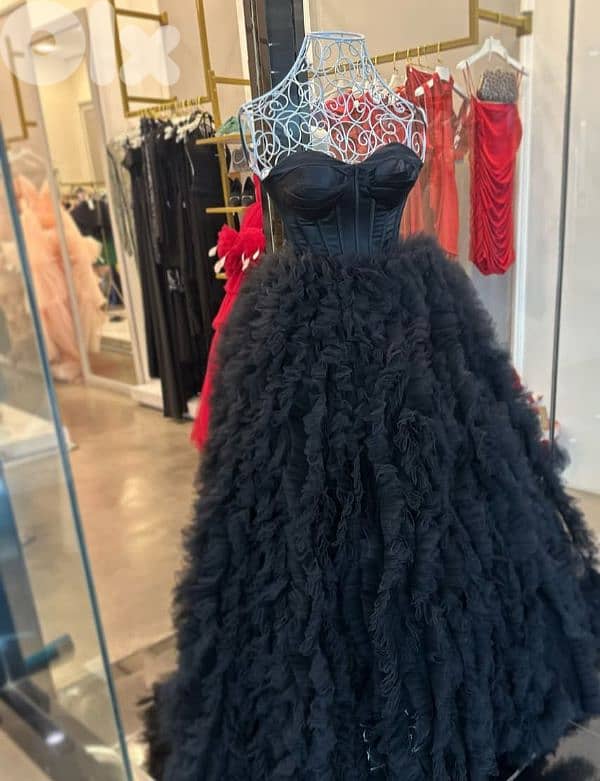 elegant black dress 1