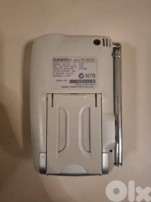 Vintage Casio mini TV 1