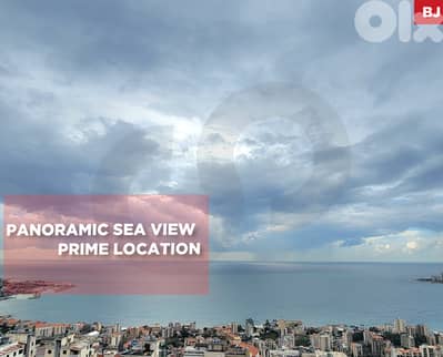 Panoramic sea view/Maid's room/Sahel Alma/ساحل ألما ! REF#BJ132431 !