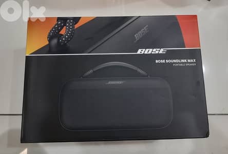 Bose Soundlink Max Portable Speaker Black