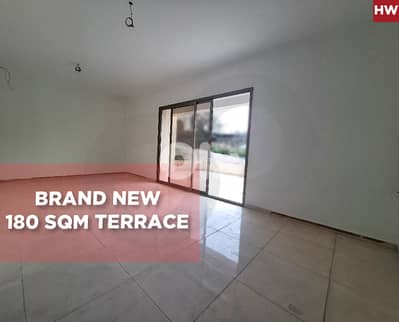 Covered parking, terrace, 190 sqm, Fatqa/فتقا  REF#HW132432