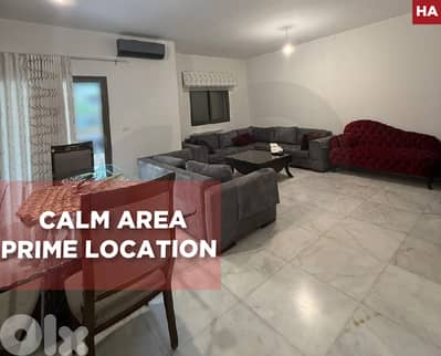 balcony, storage room,2 parking spots, Louaizeh/لويزه REF#HA132449