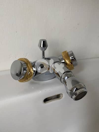 Grohe Chrome/Gold Faucet