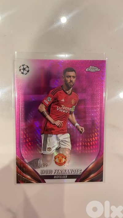 topps ucc bruno fernandes