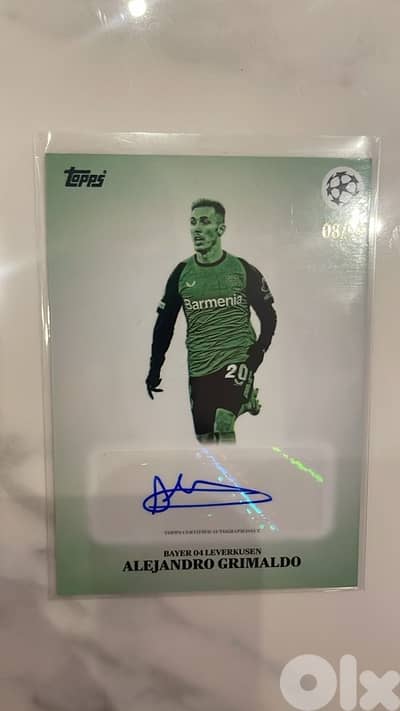 alejandro grimaldo autograph