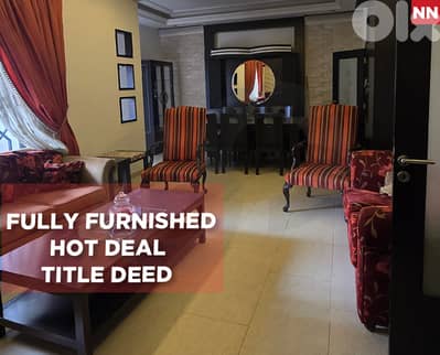 Closed Balconies,Fully Furnished,Aley - Ainab/عاليه - عنب REF#NN132454