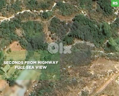 prime location , unobstructed sea view in aamchit/عمشيت REF#RS95081