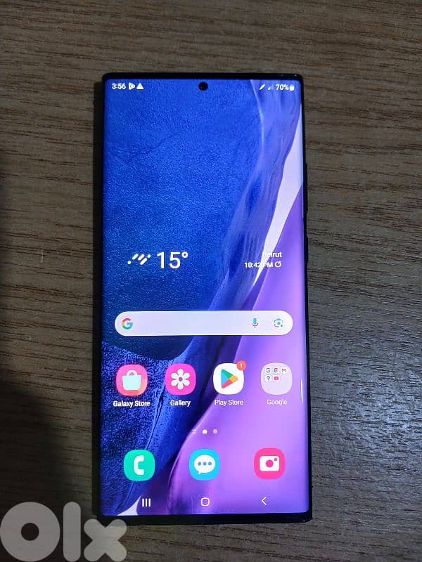 Samsung Note 20 Ultra 256 gb 8ram 1