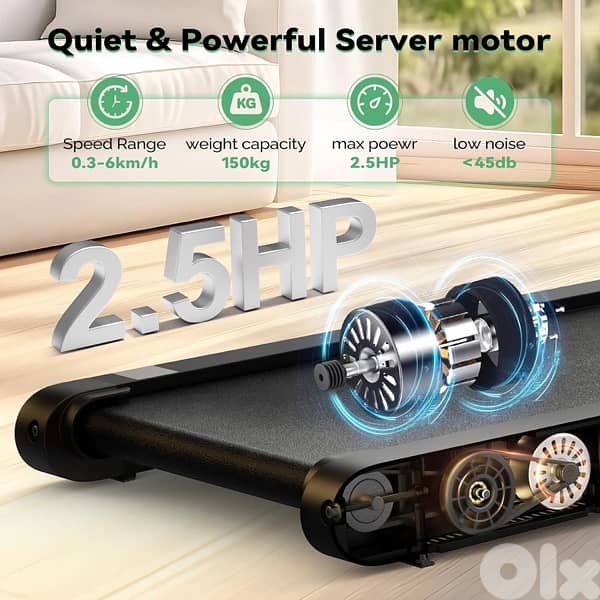 Sperax Walking Pad Treadmill with APP 3