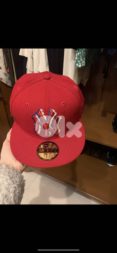 New Era red cap