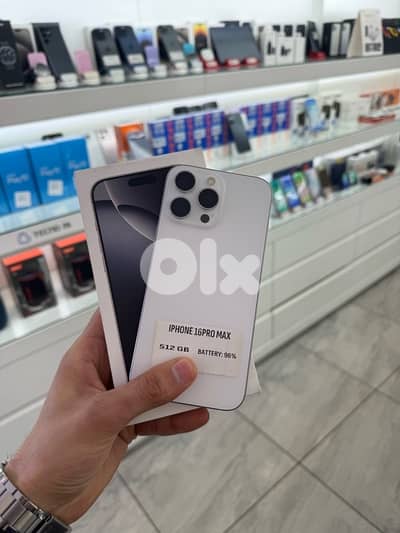 iphone 16 pro max 512G. silver color