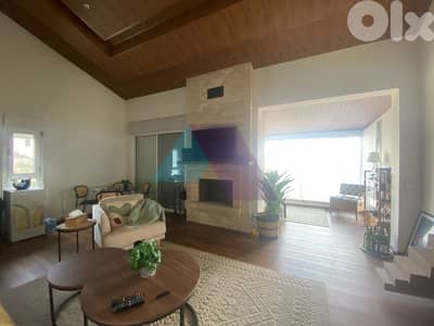 Furnished 2 bedroom chalet+mountain view 4sale in Zaarour الزعرور