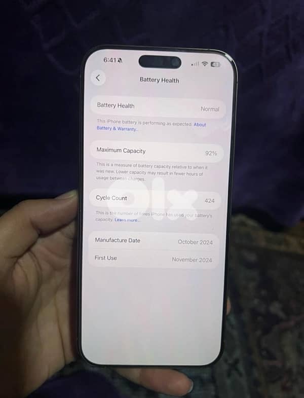 iPhone 16 pro max 256gb 1