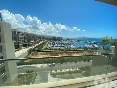 full marina view / 180 sqm apartment for rent waterfront city dbayeh