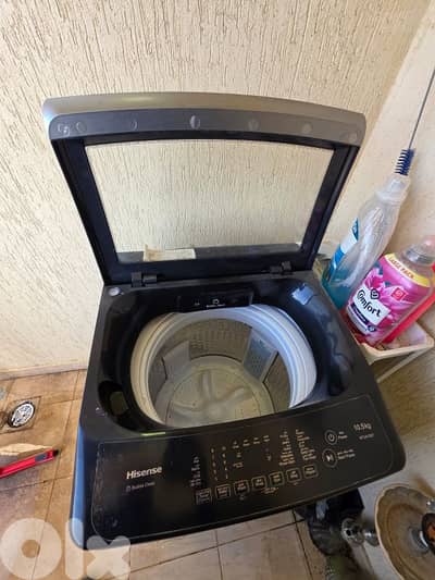 Hiesense washing machine top loaded