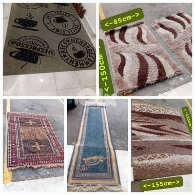 سجاد شبه جديد  كل وحدي سعر