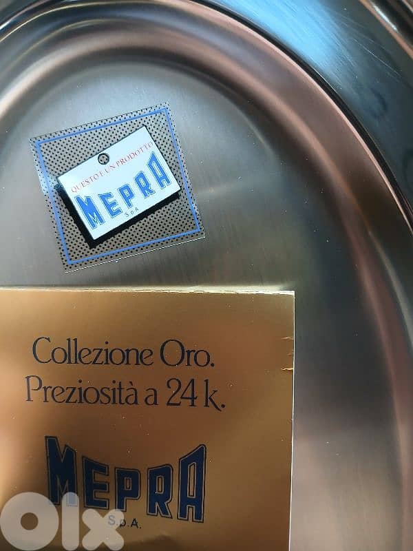 7 large plate / 76046655/ gold plated 5