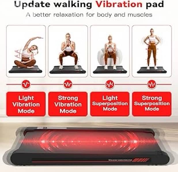 Sperax Walking Vibration Pad with APP,Under Desk Treadmill for Home 1