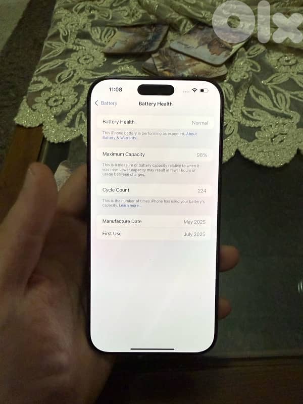 iphone 16 pro max 256gb like new 1