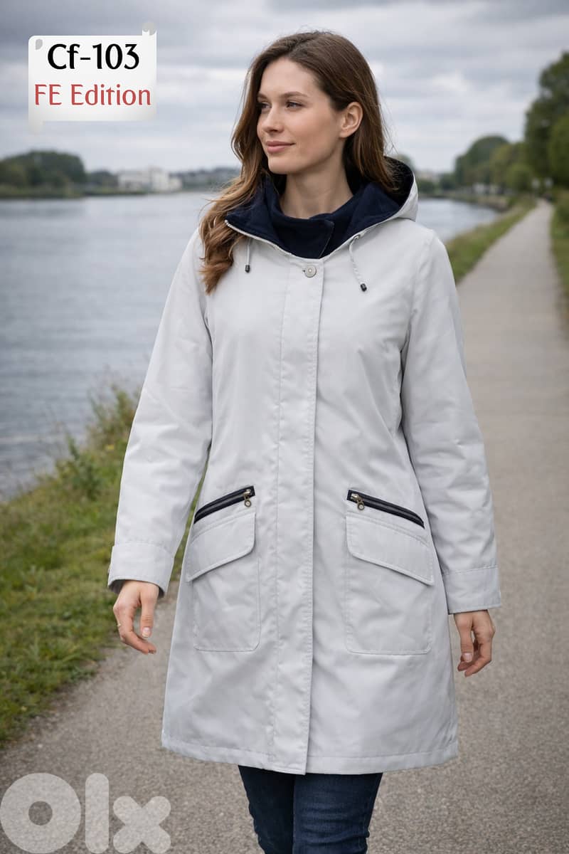 Female Poly-Cotton COAT from the finest European Brands 3