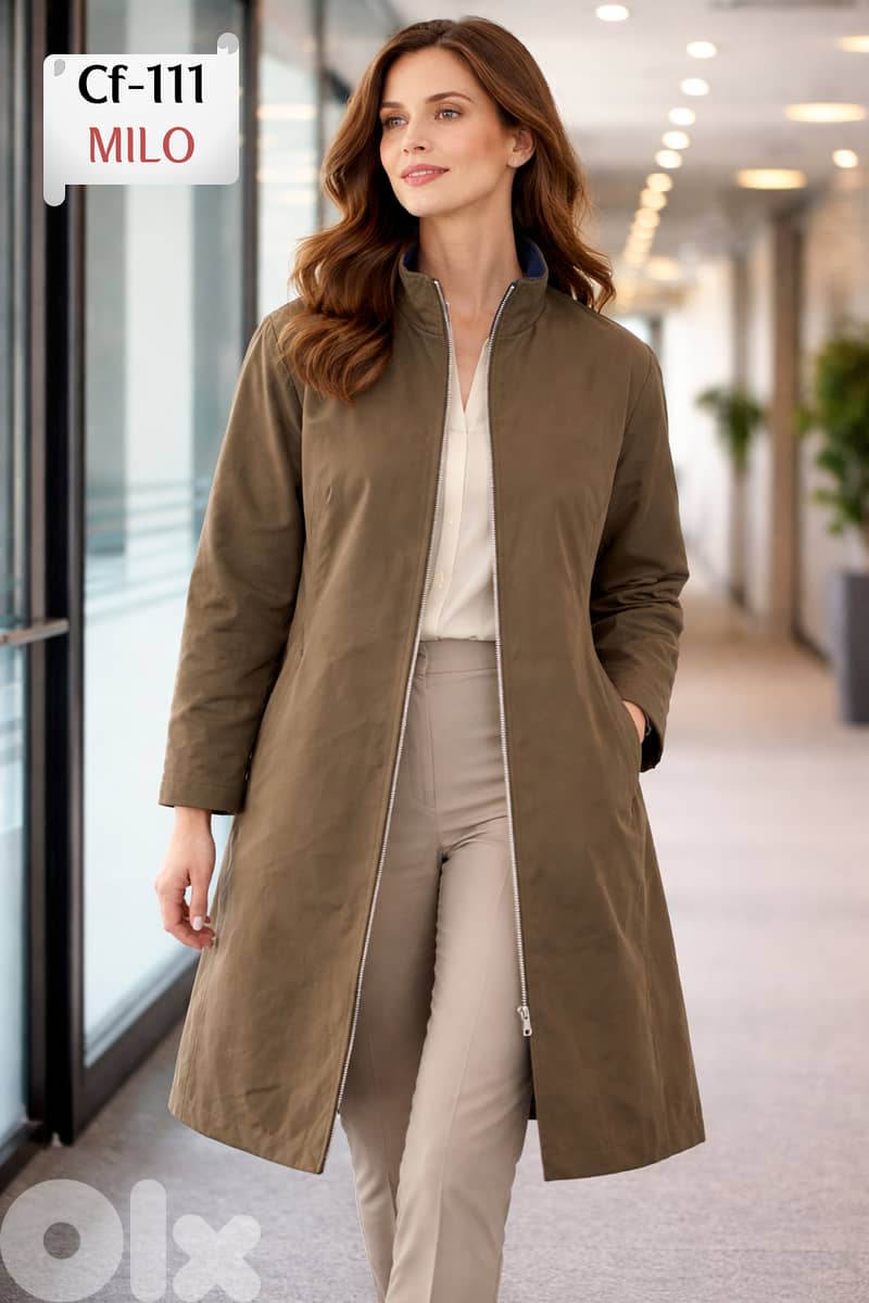 Female Poly-Cotton COAT from the finest European Brands 11