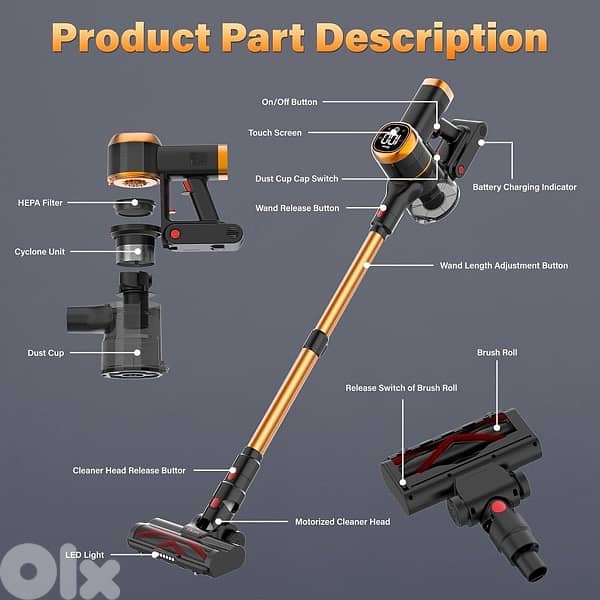 Cordless Vacuum Cleaner 8