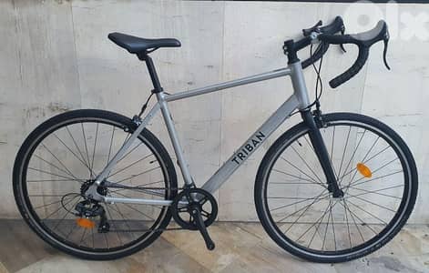 Triban Large size road bike 7 speed Full Aluminium