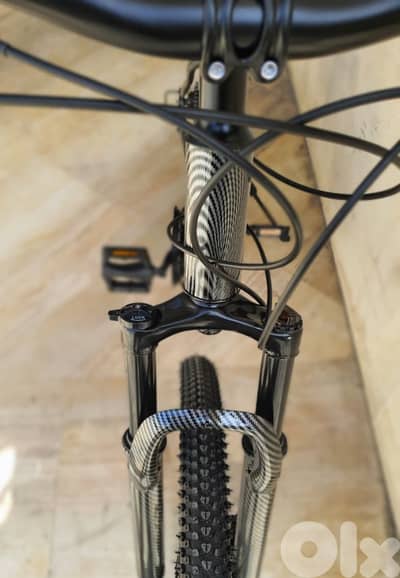 Mtb carbon 26" Aluminium rims Disc brakes