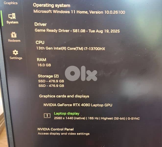 BEAST Gaming Laptop HP OMEN RTX 4080 4