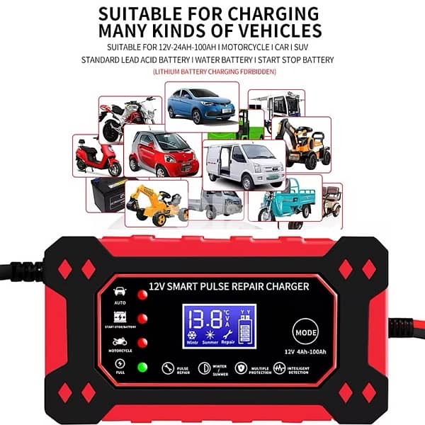 12V Intelligent Pulse Repair Charger 1