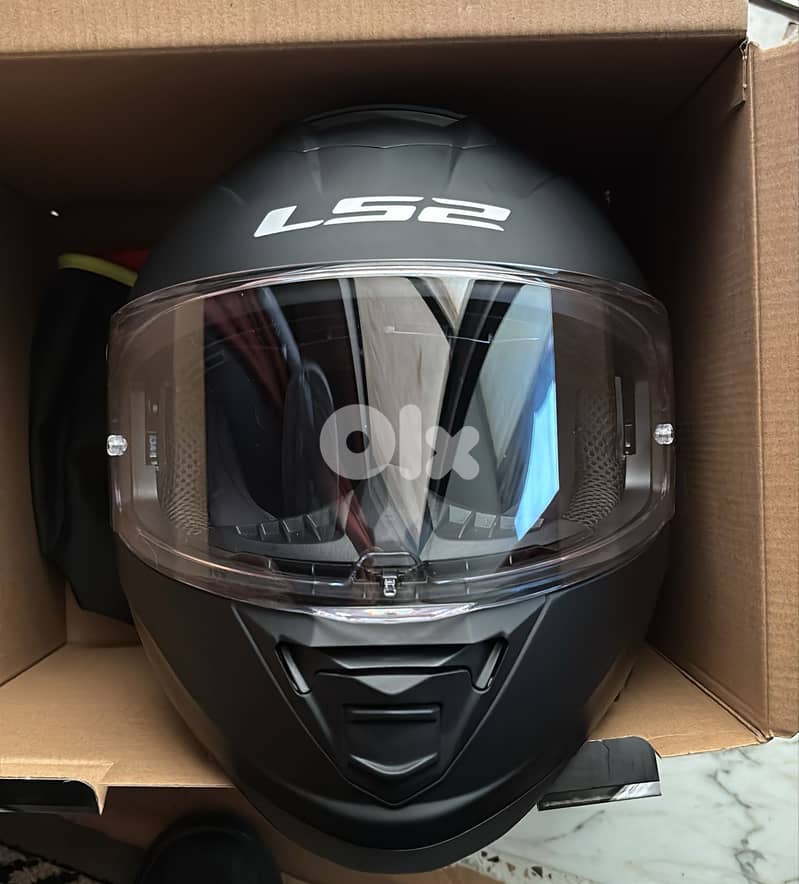 LS2 FF800 STORM II 2 SOLID MATTE BLACK 3