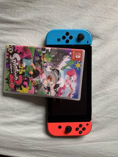 Broken Nintendo switch 1 +game