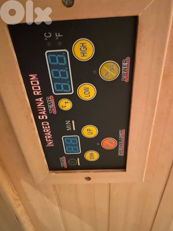 Home sauna - fits 2 people 2