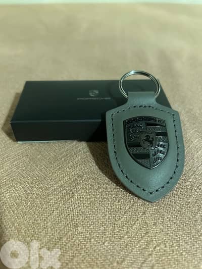 Porsche Crest Keychain