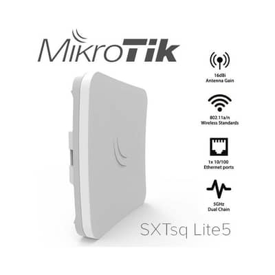 Mikrotik Sxtsq Lite5 RBSXTSQ5ND 16dBi 5GHz