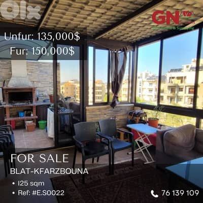 For Sale: Duplex in Blat for ONLY 135,000$ للبيع: دوبلكس في بلاط