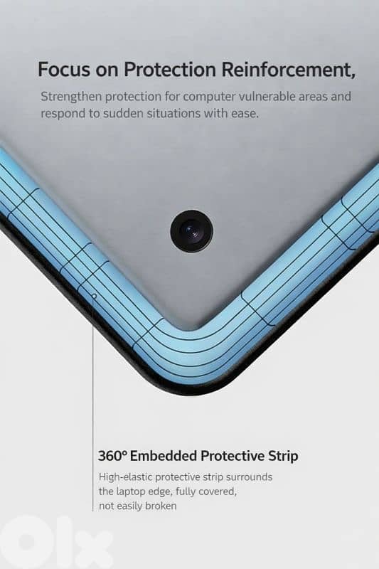 Premium Shockproof Laptop Sleeve – 360° Protection 1