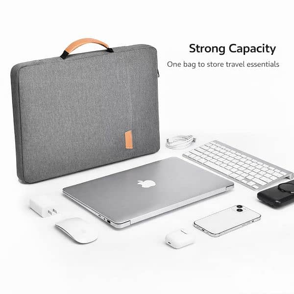 Premium Shockproof Laptop Sleeve – 360° Protection 2