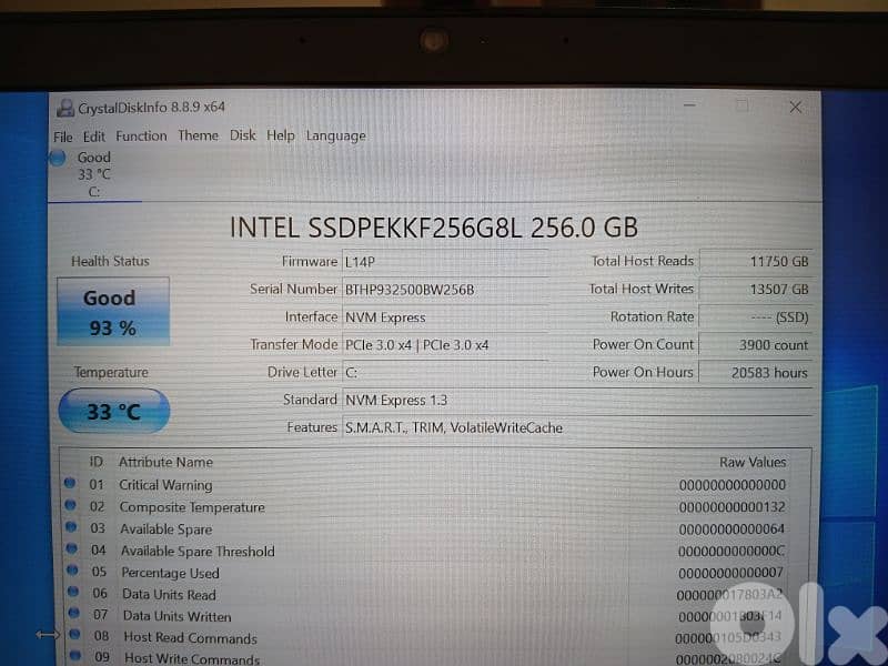T490 Core i5 generation 8 16GB ram 6